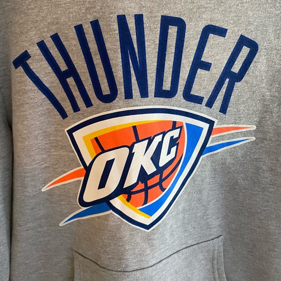 NBA Oklahoma Thunder Westbrook Hoodie Size Youth L - Picture 3 of 5